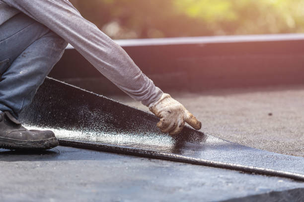 Professional Basement Waterproofing technician working in Braddock Heights, MD